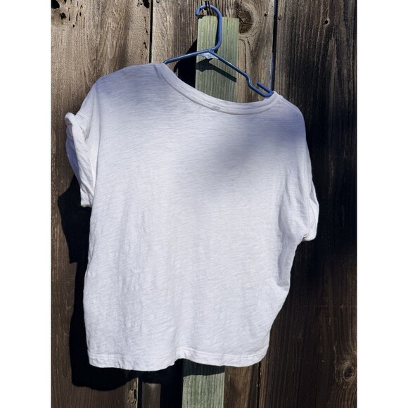 Vuori Pima Cotton Slub Tee White Short Sleeve Relaxed Fit XS VW1065 - Picture 2 of 10